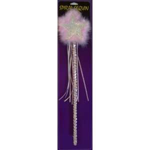  Deluxe Fairy Princess Magic Star Wand with Iridescent 