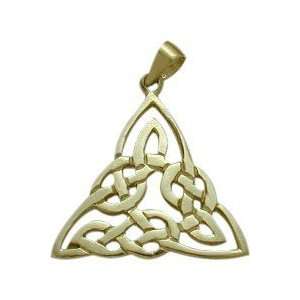    10 Karat Yellow Gold Celtic Traditional Knot Pendant Jewelry