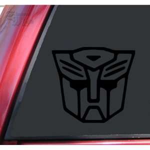 Transformers Autobot Style #2 Vinyl Decal Sticker   Black