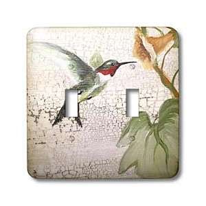  Heath Animals   Miscellaneous   Hummingbird By Yellow Trumpet Flower 