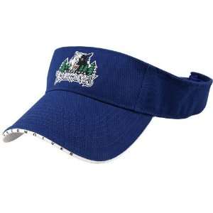  Twins Enterprise Minnesota Timberwolves Blue Fuji Visor 