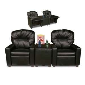  2 Seater Child Theater Seating Recliner Chairs Toys 
