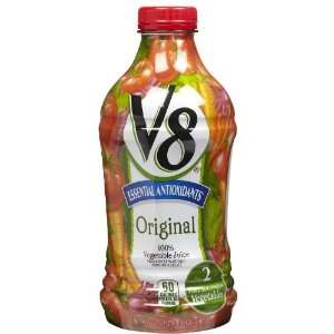 V8 100% Vegetable Juice, 46 oz Grocery & Gourmet Food