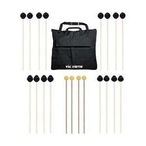  Vic Firth Keyboard Mallet 10 Pack w/ Free Mallet Bag 