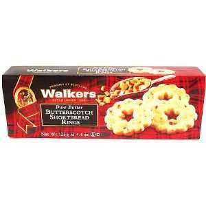 Walkers Butterscotch Shortbread Rings Grocery & Gourmet Food
