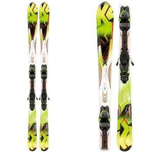  K2 Rictor Skis + MX 12.0 Bindings (2012)(Green, 160 