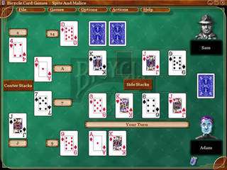 Bicycle Card Games PC CD solitaire, crazy eights & more  