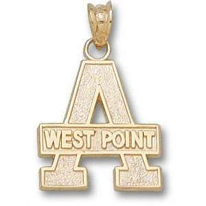   Army Black Knights 14K Gold A WESTPOINT Pendant