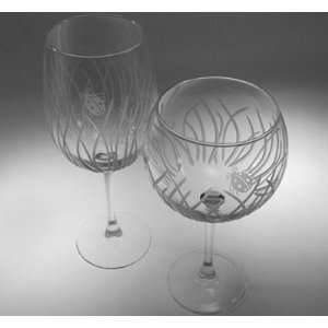  Lucky Bug Set Of 4 All Purpose Wine Goblets Kitchen 