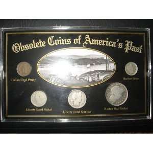 Obsolete Coins of Americas Past   Pennt to Half Dollar 
