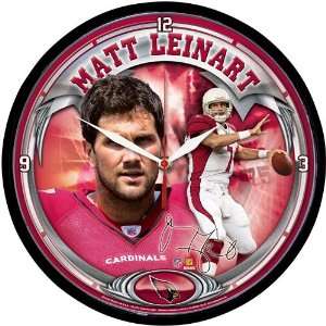   Wincraft Arizona Cardinals Matt Leinart Player Clock Sports