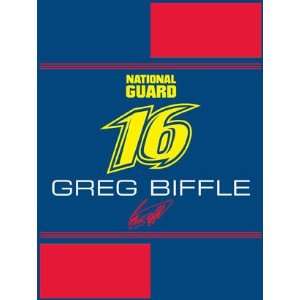  Greg Biffle Winners Circle Blanket/Throw 60x80   NASCAR NASCAR 