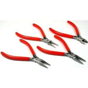  Pliers Beading Jewelry Wire Wrapping Tool Lap Joint Set 