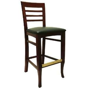  Wood Ladder Back Barstool